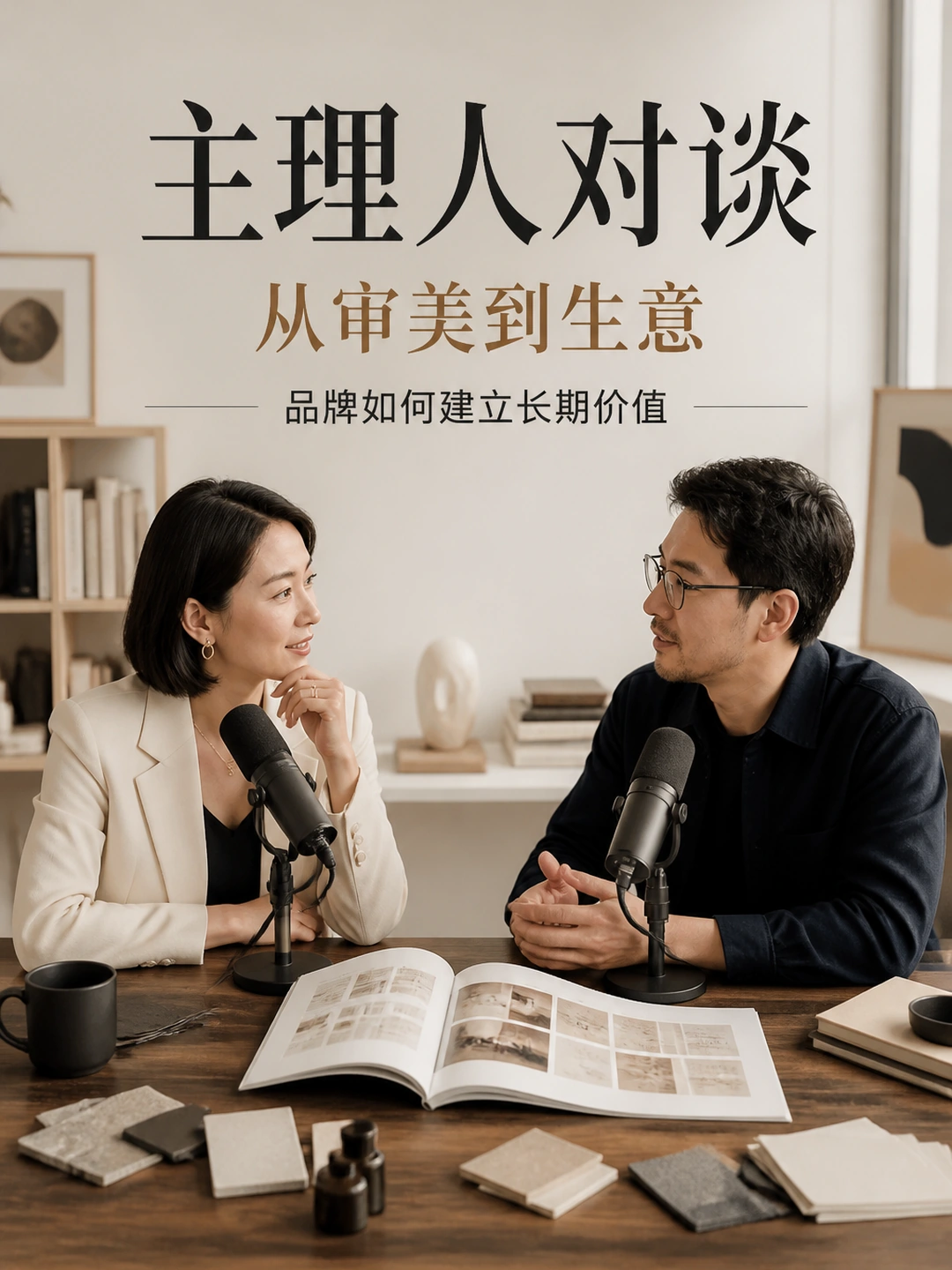 主理人对谈视频号封面