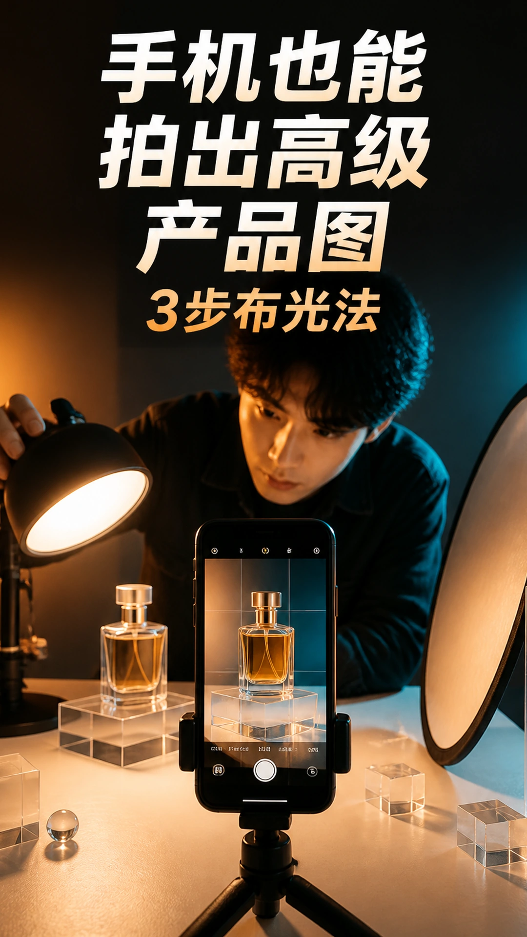 手机拍产品抖音视频封面