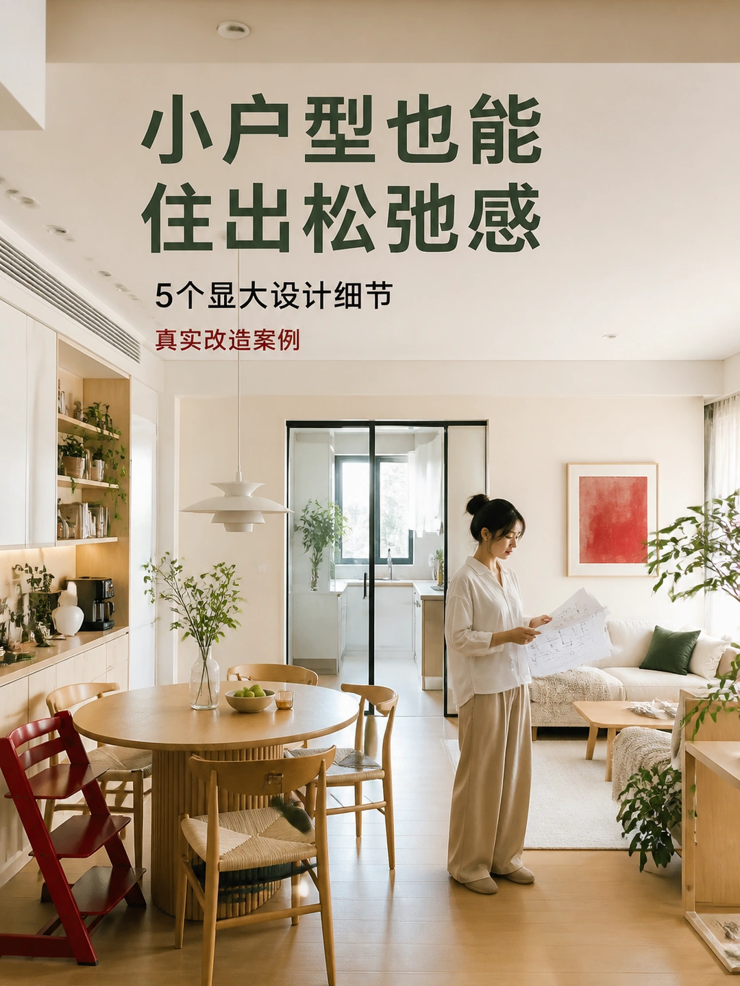 小户型设计小红书内容封面